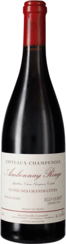 Envío gratis | Vino tinto Egly-Ouriet Ambonnay Rouge A.O.C. Coteaux Champenoise Francia Pinot Negro 75 cl