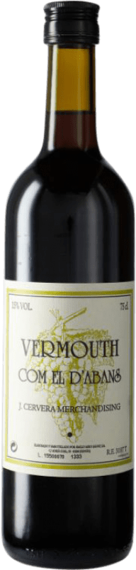 8,95 € | Vermouth Casalbor Com El d'Abans Catalogne Espagne Xarel·lo Vermell 75 cl
