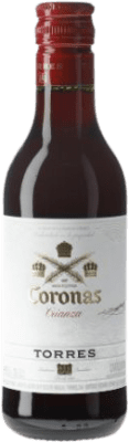 1,95 € | Red wine Familia Torres Coronas D.O. Catalunya Catalonia Spain Small Bottle 18 cl