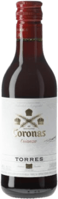 2,95 € | Vinho Tinto Familia Torres Coronas D.O. Catalunya Catalunha Espanha Garrafinha 18 cl