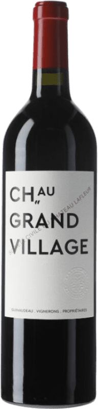 Free Shipping | Red wine Guinaudeau Bordeaux France Merlot, Cabernet Franc 75 cl