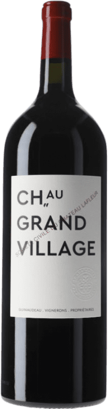 Free Shipping | Red wine Guinaudeau Bordeaux France Merlot, Cabernet Franc Magnum Bottle 1,5 L