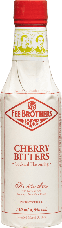 Envío gratis | Refrescos y Mixers Fee Brothers Cherry Bitter Estados Unidos Botellín 15 cl