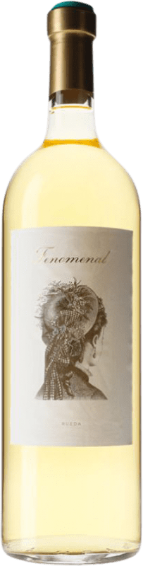 57,95 € | Белое вино Uvas Felices Fenomenal D.O. Rueda Кастилья-Ла-Манча Испания Viura — Виура, Verdejo — Вердехо Бутылка Иеробоам Двойной Магнум 3 L