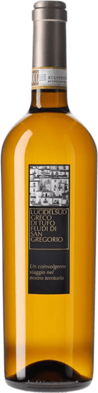 32,95 € Spedizione Gratuita | Vino bianco Feudi di San Gregorio Lucidelsud D.O.C.G. Greco di Tufo 