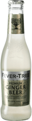 飲み物とミキサー 24個入りボックス Fever-Tree Ginger Beer 小型ボトル 20 cl