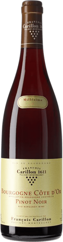 Envoi gratuit | Vin rouge François Carillon Rouge Bourgogne France Pinot Noir 75 cl