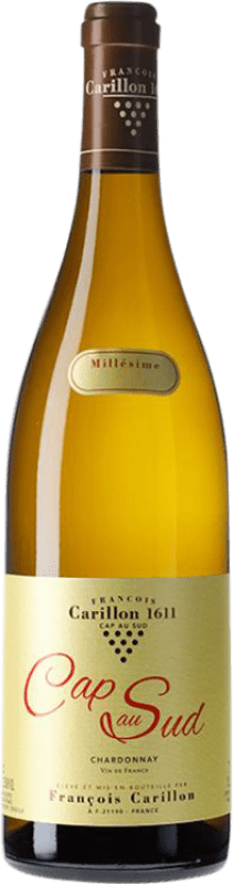 Free Shipping | White wine François Carillon Cap Au Sud France Chardonnay, Aligoté 75 cl