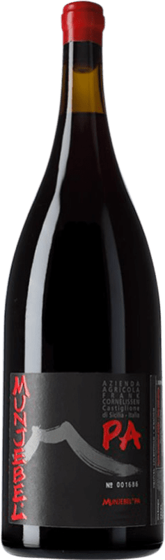 Spedizione Gratuita | Vino Rosso Frank Cornelissen Munjebel Feudo di Mezzo Porcaria D.O.C. Sicilia Sicilia Italia Nerello Bottiglia Magnum 1,5 L