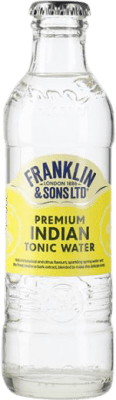 Free Shipping | 24 units box Soft Drinks & Mixers Franklin & Sons Premium Tonic United Kingdom Small Bottle 20 cl