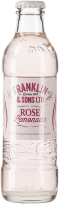 57,95 € | 24 Einheiten Box Getränke und Mixer Franklin & Sons Rose Lemonade Großbritannien Kleine Flasche 20 cl