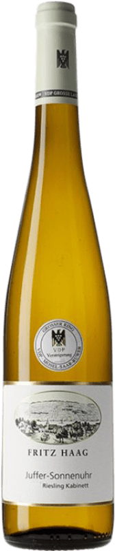 131,95 € Kostenloser Versand | Weißwein Fritz Haag Kabinett, Juffer-Sonnenuhr Q.b.A. Mosel