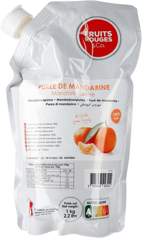 送料無料 | シュナップ Fruits Rouges Puré de Mandarina スペイン 1 L アルコールなし