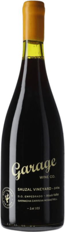 41,95 € | Красное вино Garage Wine Sauzal Vineyard I.G. Valle del Maule Долина Мауле Чили Grenache, Monastrell, Carignan 75 cl