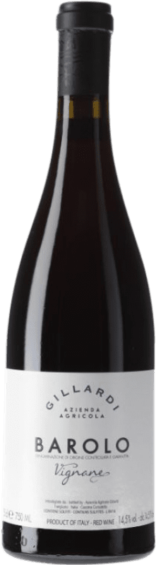 Бесплатная доставка | Красное вино Gillardi Vignane D.O.C.G. Barolo Пьемонте Италия 75 cl