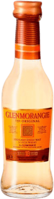 129,95 € Envio grátis | Caixa de 24 unidades Whisky Single Malt Glenmorangie The Original Garrafa Miniatura 5 cl