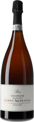 Gonet-Médeville Rosé Grand Cru 额外的香味 Champagne 瓶子 Magnum 1,5 L