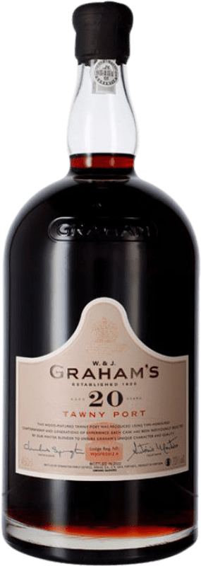 509,95 € | Sweet wine Graham's Tawny Port Blend I.G. Porto Porto Portugal 20 Years Réhoboram Bottle 4,5 L