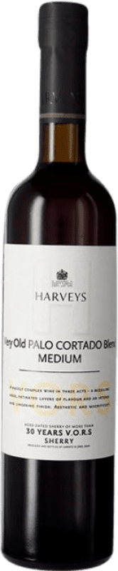79,95 € | Likörwein Harvey's Palo Cortado VO Very Old — Sehr Alt D.O. Jerez-Xérès-Sherry Andalusien Spanien Medium-Flasche 50 cl