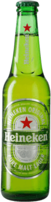 Bier 24 Einheiten Box Heineken Drittel-Liter-Flasche 33 cl