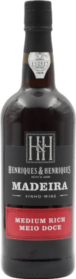 15,95 € | Vinho Doce H&H Henriques & Henriques Medium Rich I.G. Madeira Madeira Portugal Garrafa Medium 50 cl
