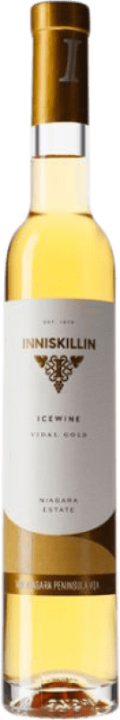 Envio grátis | Vinho de Gelo Inniskillin Icewine Oak Aged Vidal I.G. Niagara Península Península Niagara Canadá Meia Garrafa 37 cl