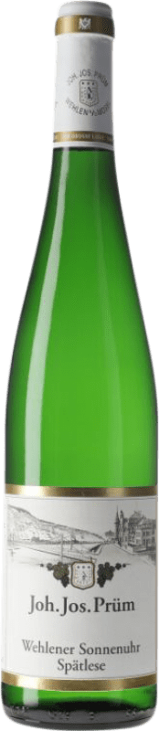 Envío gratis | Vino Blanco Joh. Jos. Prum Wehlener Sonnenuhr Spätlese — VT Vendimia Tardía Q.b.A. Mosel Alemania 75 cl