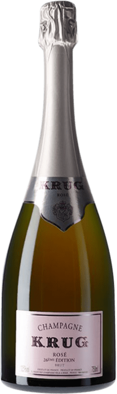 送料無料 | ロゼスパークリングワイン Krug Rosé 26th Edition Brut A.O.C. Champagne シャンパン フランス Pinot Black, Chardonnay, Pinot Meunier 75 cl