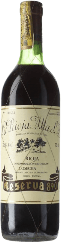 438,95 € | Rotwein Rioja Alta 890 Große Reserve — Lange Reifung 1973 D.O.Ca. Rioja La Rioja Spanien Tempranillo, Graciano, Mazuelo 75 cl