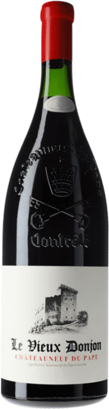 Envoi gratuit | Vin Rouge Le Vieux Donjon A.O.C. Châteauneuf-du-Pape Rhône France Syrah, Garnacha — Grenache, Mourvèdre, Cinsault Bouteille Jéroboam-Double Magnum 3 L