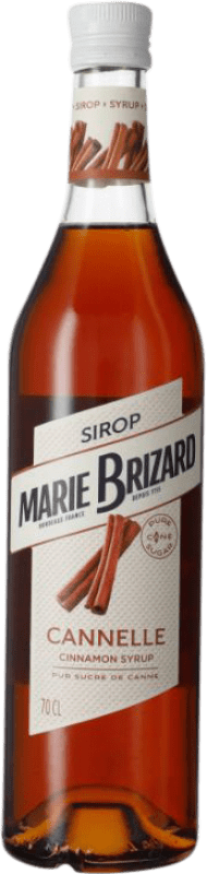 Free Shipping | Cocktail Syrup Marie Brizard Sirope Canela France 70 cl Alcohol-Free