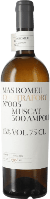 Бесплатная доставка | Белое вино Mas Romeu Contrafort 005 D.O. Empordà Каталония Испания Muscat 75 cl