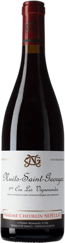 Envoi gratuit | Vin rouge Maxime Cheurlin Noëllat Vignerondes Premier Cru A.O.C. Nuits-Saint-Georges Bourgogne France Pinot Noir 75 cl