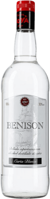 9,95 € | Rhum Bodega de Moya Benison Blanco Espagne 1 L