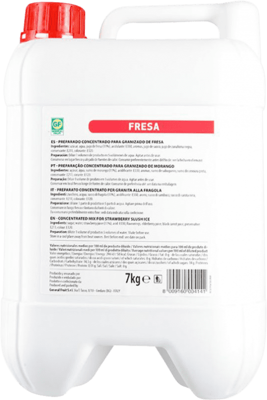 送料無料 | シュナップ Naturera Granizado Fresa スペイン カラフ 6 L