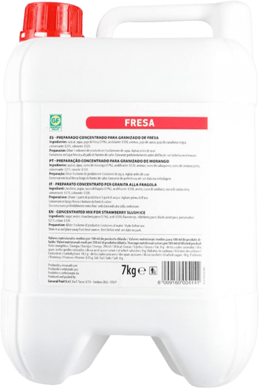 107,95 € | Schnaps Naturera Granizado Fresa Espagne Carafe 6 L