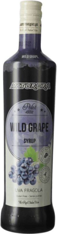 Envio grátis | Xarope para Cocktail Naturera Espanha 70 cl Wild Grape — Uva Selvagem Sem Álcool