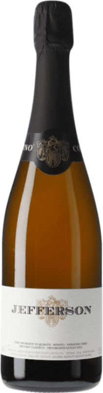 69,95 € 送料無料 | ロゼスパークリングワイン Cantina Nervi Jefferson Dosage Zéro Rosé I.G.T. Grappa Piemontese