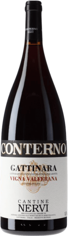 386,95 € | Красное вино Cantina Nervi Conterno Gattinara Vigna Valferana I.G.T. Grappa Piemontese Пьемонте Италия Nebbiolo бутылка Магнум 1,5 L