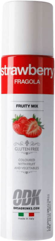 Free Shipping | Schnapp Orsa ODK Mix Puré Fresa Italy 75 cl Alcohol-Free