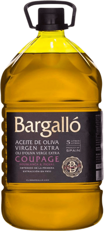 94,95 € Spedizione Gratuita | Olio d'Oliva Bargalló Virgen Extra Coupage Caraffa 5 L