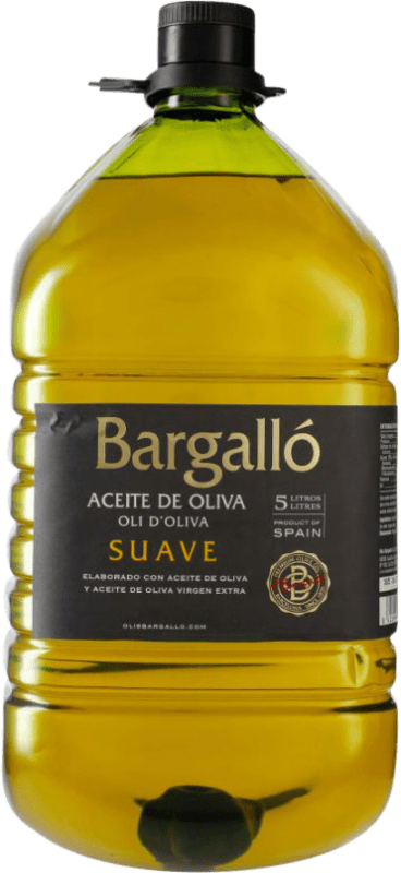 55,95 € Spedizione Gratuita | Olio d'Oliva Bargalló Virgen Suave Caraffa 5 L