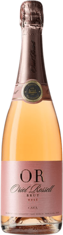 13,95 € 免费送货 | 桃红起泡酒 Oriol Rossell Brut — 起泡酒 干型 D.O. Cava