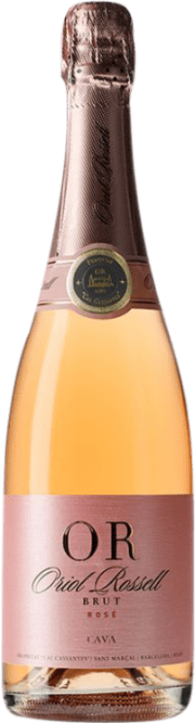 24,95 € 免费送货 | 玫瑰气泡酒 Oriol Rossell Rosat 香槟 D.O. Cava