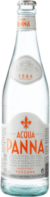 42,95 € | Коробка из 24 единиц Вода Acqua Panna Италия бутылка Medium 50 cl