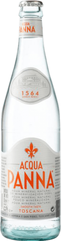 76,95 € Envoi gratuit | Boîte de 24 unités Eau Acqua Panna Mineral Natural — Minérale Naturelle Bouteille Medium 50 cl