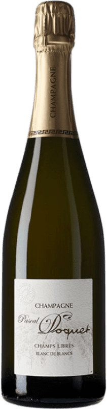 51,95 € Бесплатная доставка | Белое игристое Pascal Doquet Champs Libres Blanc de Blancs A.O.C. Champagne