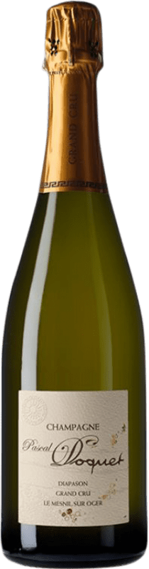 Free Shipping | White sparkling Pascal Doquet Diapason Grand Cru Extra Brut A.O.C. Champagne Champagne France 75 cl