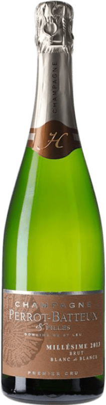 38,95 € | 白スパークリングワイン Perrot Batteux Blanc de Blancs Premier Cru Brut A.O.C. Champagne シャンパン フランス Chardonnay 75 cl