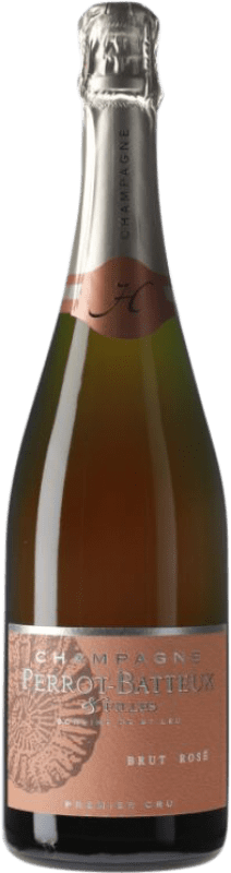 Kostenloser Versand | Rosé Sekt Perrot Batteux Rosé Premier Cru Brut A.O.C. Champagne Champagner Frankreich Spätburgunder, Chardonnay 75 cl